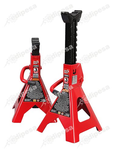 BIG RED Gata Torre T43001 3ton Juego x2 unidades