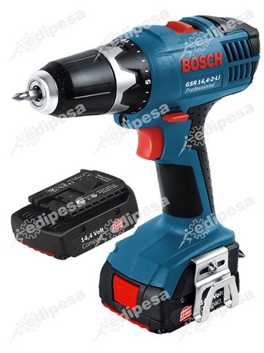 TALADRO BOSCH GSR 14,4 V CON 2 BATERIAS CARGADOR Y MALETIN