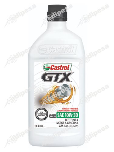 Aceite Castrol Gtx 10w40 Galón + Cuarto