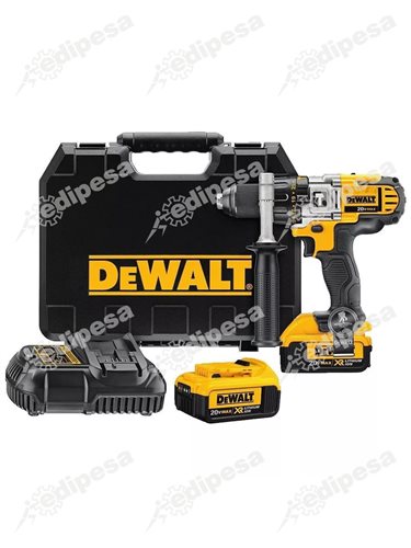 DEWALT Taladro Atornillador Inalámbrico DCD985-B2 1/2pulg 20V 3vel