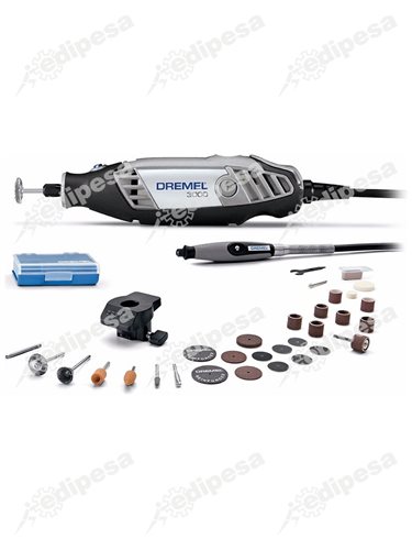 DREMEL Herramienta multipropósito 3000 Kit de 30 accesorios y 2