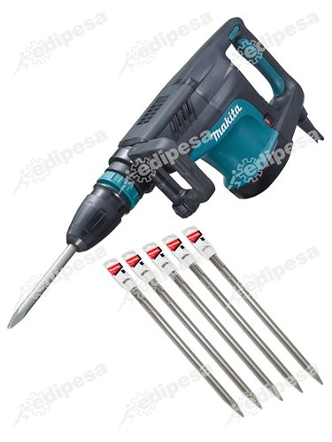 Demoledor SDS-MAX Makita + cinceles