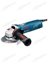 BOSCH Amoladora GWS14-125CIE 5pulg 1400W 11000RPM Velocidad Variable