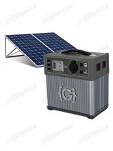 GRENGINE Generador Solar Ultralite 300W/480W portátil + Panel solar Policristalino BYD 130P6-18