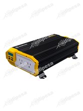 KRIEGER Inversor 12V KR1500 1500W DC 220V c/adaptador c/control c/salida usb