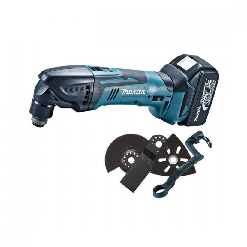 Multiherramienta inalámbrica MAKITA DTM51RFEX1 18V 3.0AH 6000-20000 OPM +  accesorios