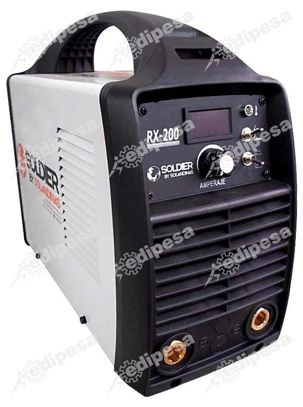 Soldadora SOLANDINAS RX-200 DC 200A@35%CT 220V – Edipesa – Tienda en Línea