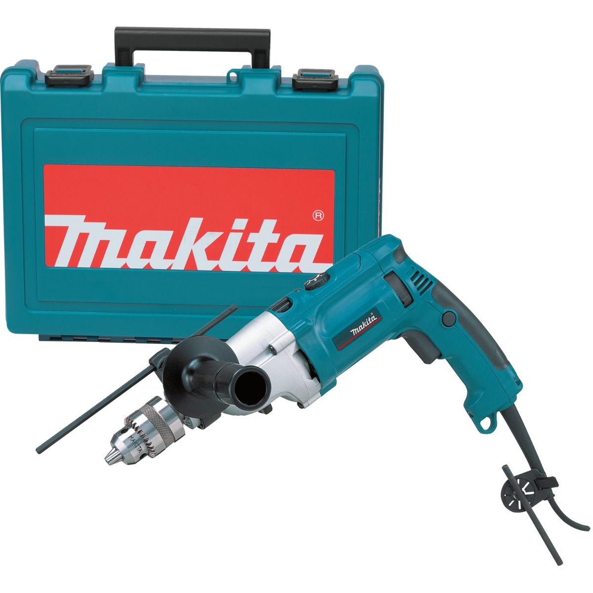 Taladro Percutor 1/2″ MAKITA HP2070F 1010w. 2 Vel 0-1,200/0-2,900 RPM  2.6Kg. Maletin – Edipesa – Tienda en Línea